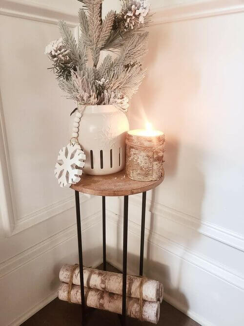 christmas vase decor