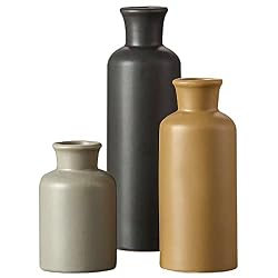 brown vase set