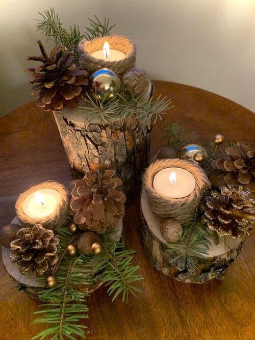 rustic diy christmas decor ideas