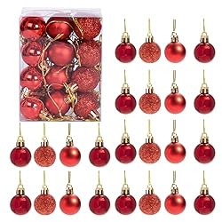 small red ornaments