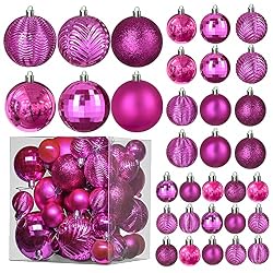 pink glitter balls