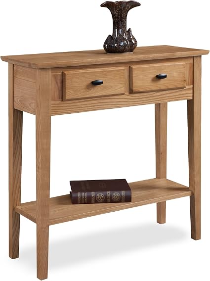 tall compact console table