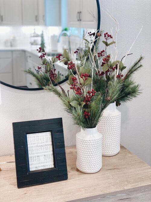 christmas entrytable decorations