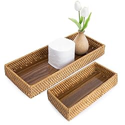 woven narrow tray