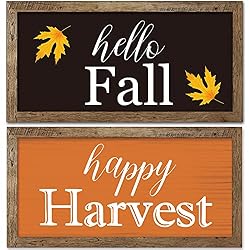 hello fall sign