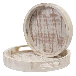 wood round tray