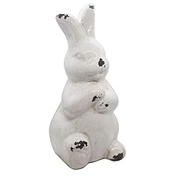 white rustic rabbit
