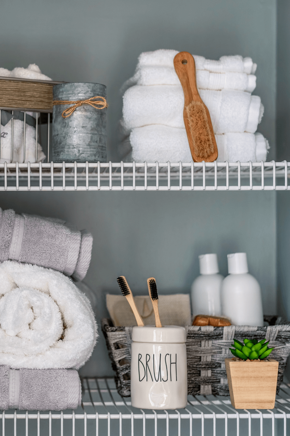 bathroom closet organization ideas