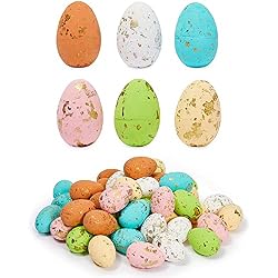pastel eggs