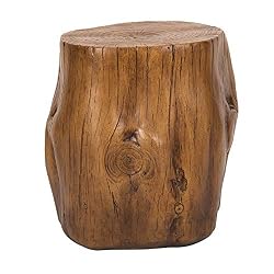 wood side table