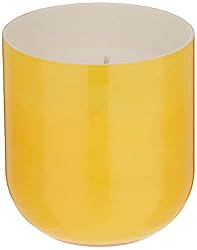 yellow scented candle