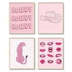 pink wall art
