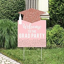 welcome grad party sign
