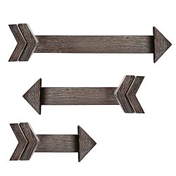 wood arrows wall decor