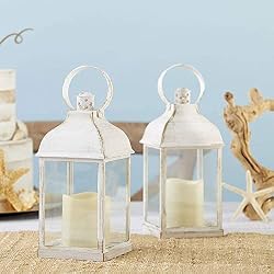 white lanterns