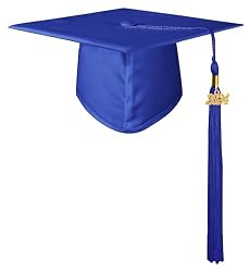 blue graduation cap