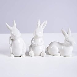 ceramic easter bunnies
