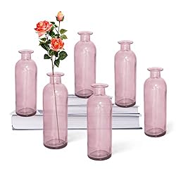 pink vases