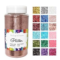 rose gold glitter