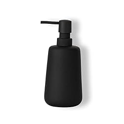 black soap dispenser