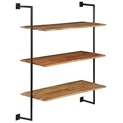 wood shelves