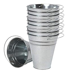 tin buckets for party