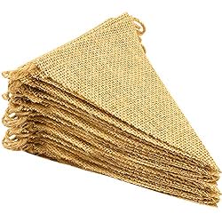 burlap banner