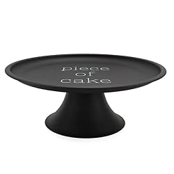 round black cake stand