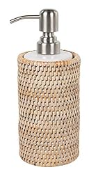 rattan soap dispenser