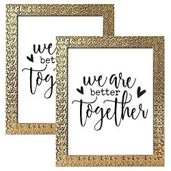 gold glitter frame