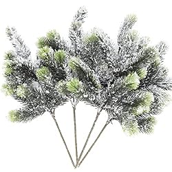 snowy christmas branches