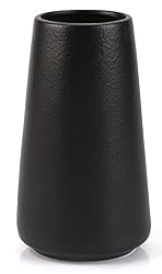 black vase