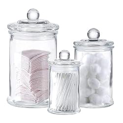 glass apothecary jars