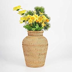 woven rope vase