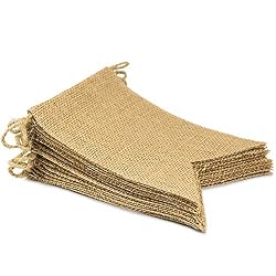 burlap garland
