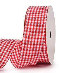 red white ribbon