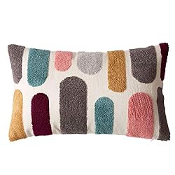 pastel lumbar pillow