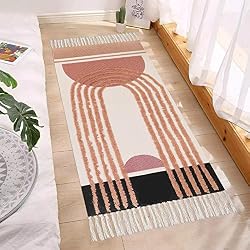 rainbow bedside rug