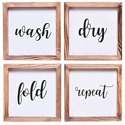 wash dry fold repeat signs