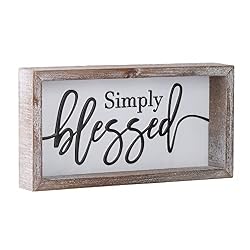farmhouse sign for tray