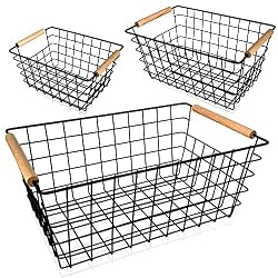 metal baskets