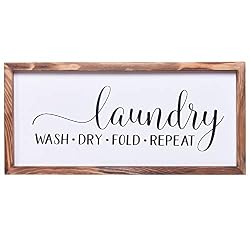 wash dry fold sign