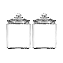 large glass jars