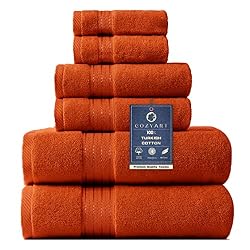 orange towels