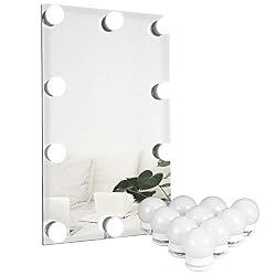 bulb bathroom mirror