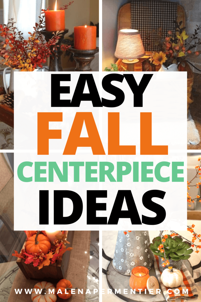 fall centerpieces diy