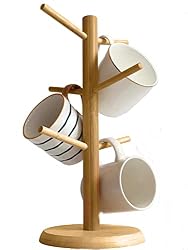 wood mug stand