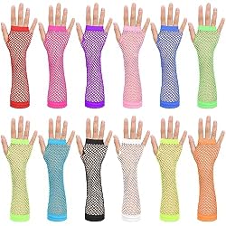 fishnet gloves