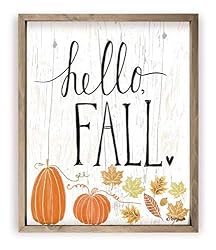 hello fall sign
