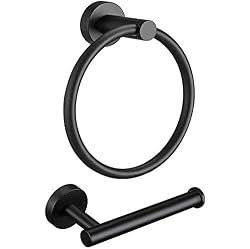 black towel ring